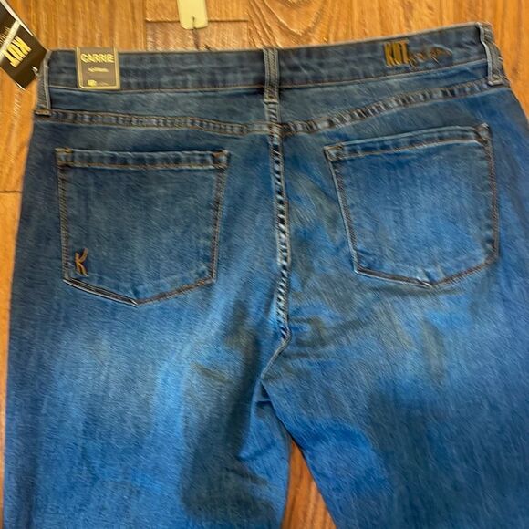 Kut from the Kloth Blue Boyfriend Jeans - Picture 7 of 16